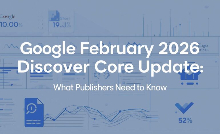 Google February 2026 Discover Core Update: What Publishers Need to Know